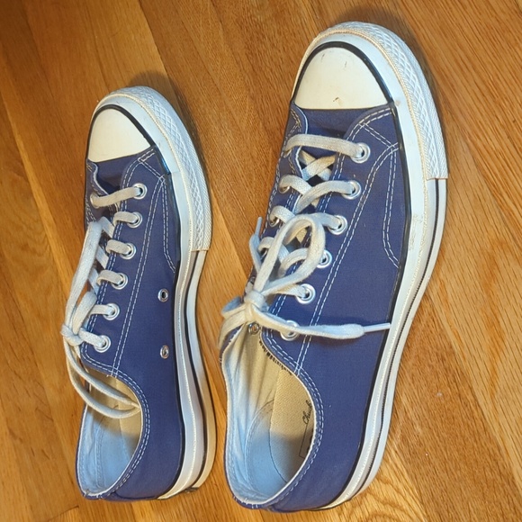 Blue Converse All StarCanvas Sneakers - Picture 4 of 4